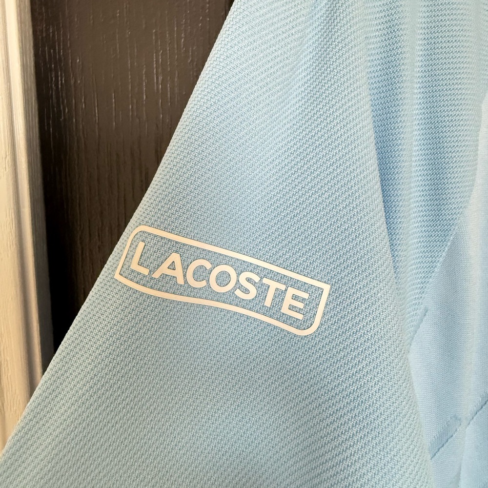 Lacoste Sport Sky Blue Polo - Picture 3 of 5